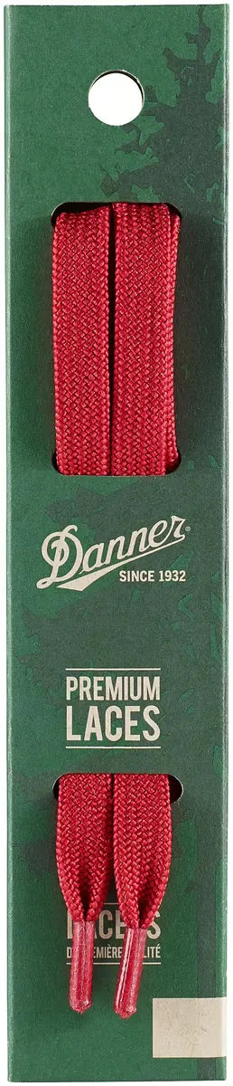 Laces 63" Flat Red