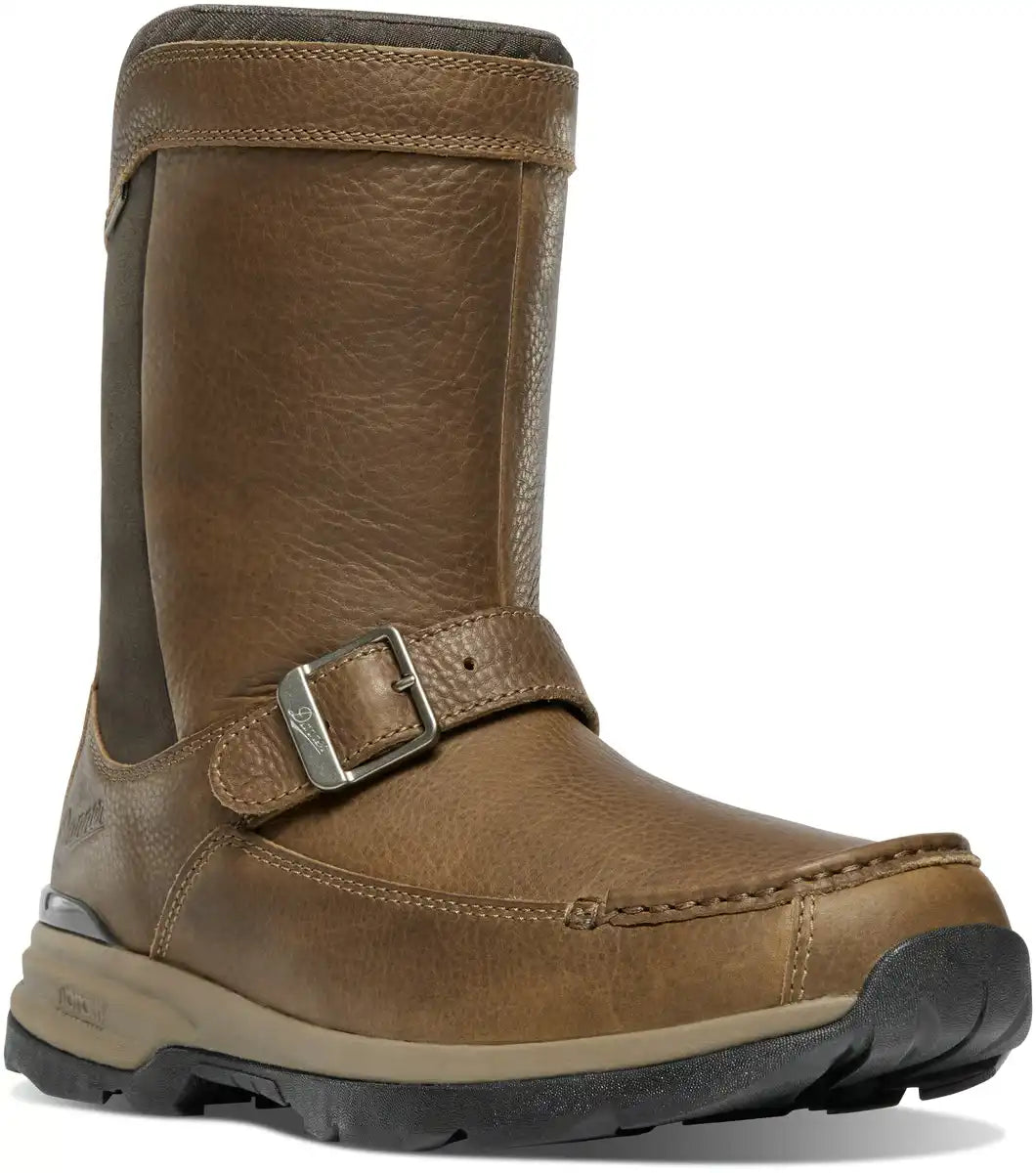 Recurve Rear Zip 10" Light Brown Moc-Toe