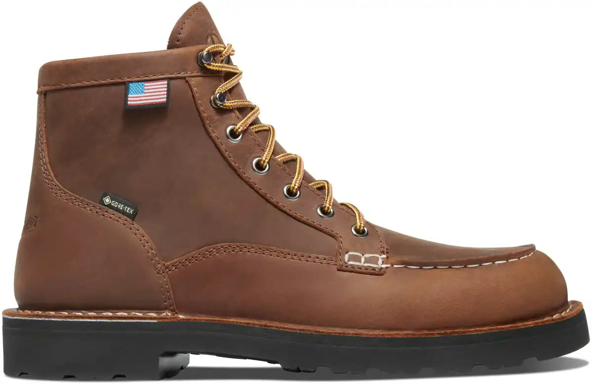 Bull Run Moc Toe 6" Tobacco GTX