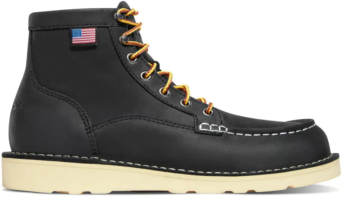 Women's Bull Run Moc Toe 6" Black