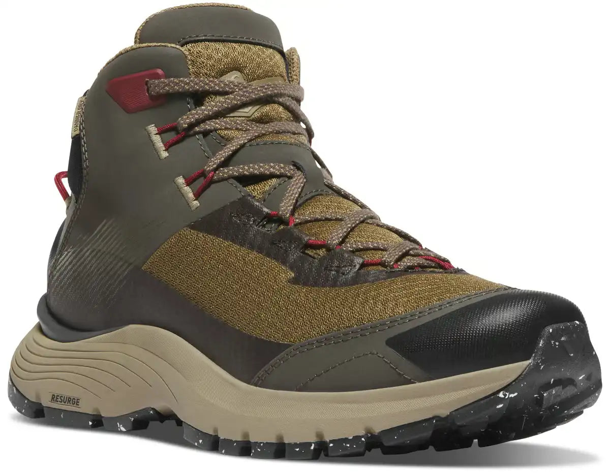 Trail Junction Mid 4" Black Olive/Port