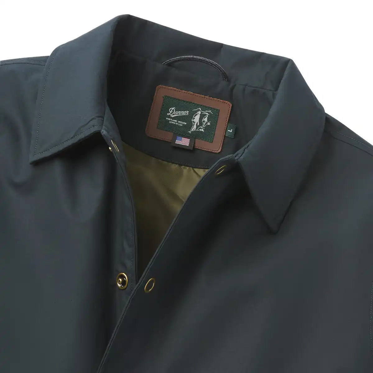 Men's Waxed Primaloft Coaches Jacket Navy
