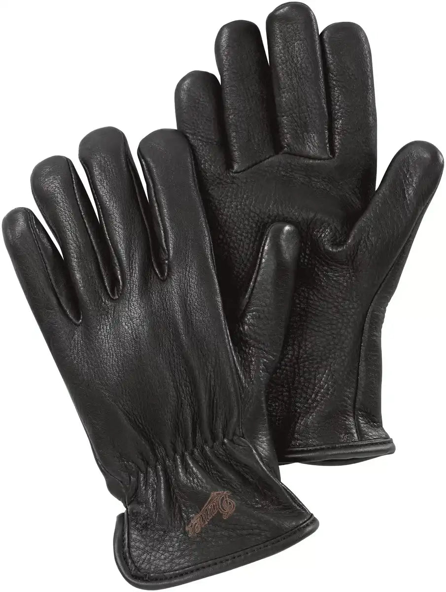 Glove - Deerskin - Merino Lined Black