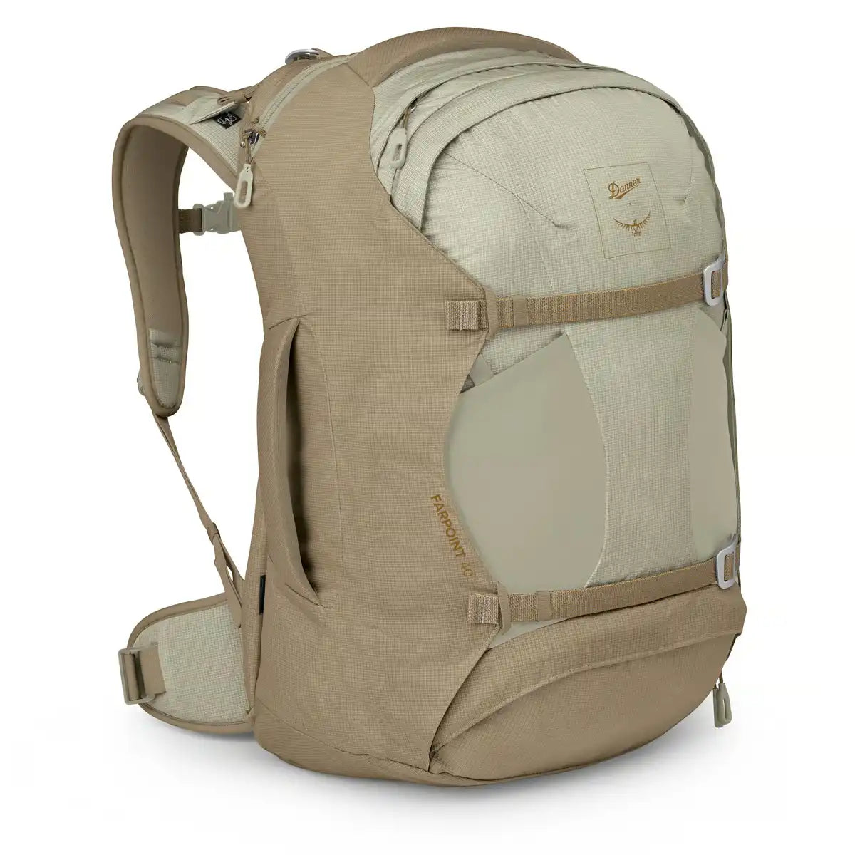 Osprey x Danner Farpoint 40L M's Pack - Sawdust/Latte Brown